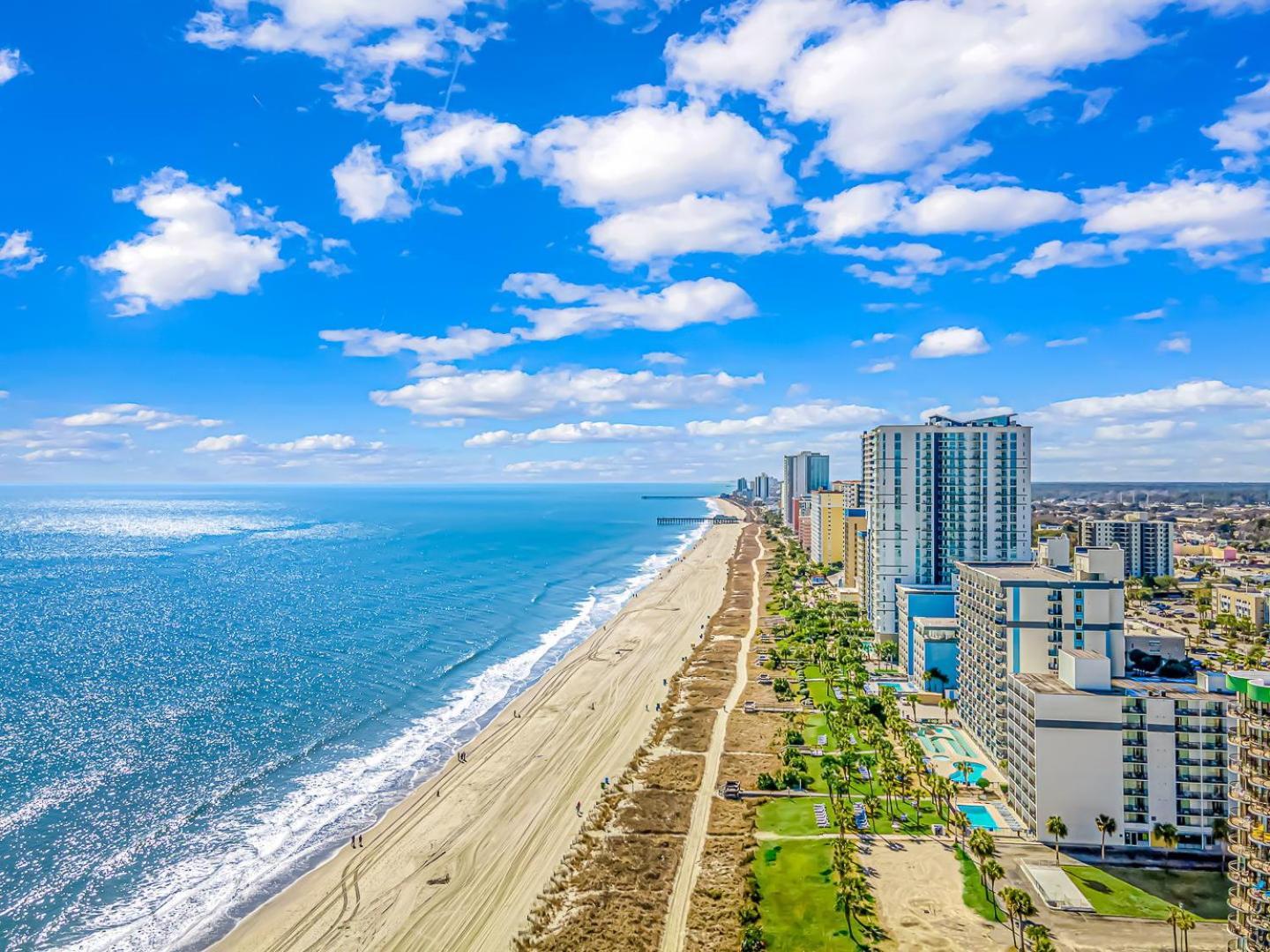 Ocean View Double Suite! Sleeps 4 Meridian Plaza 705 Миртл-Бич Экстерьер фото