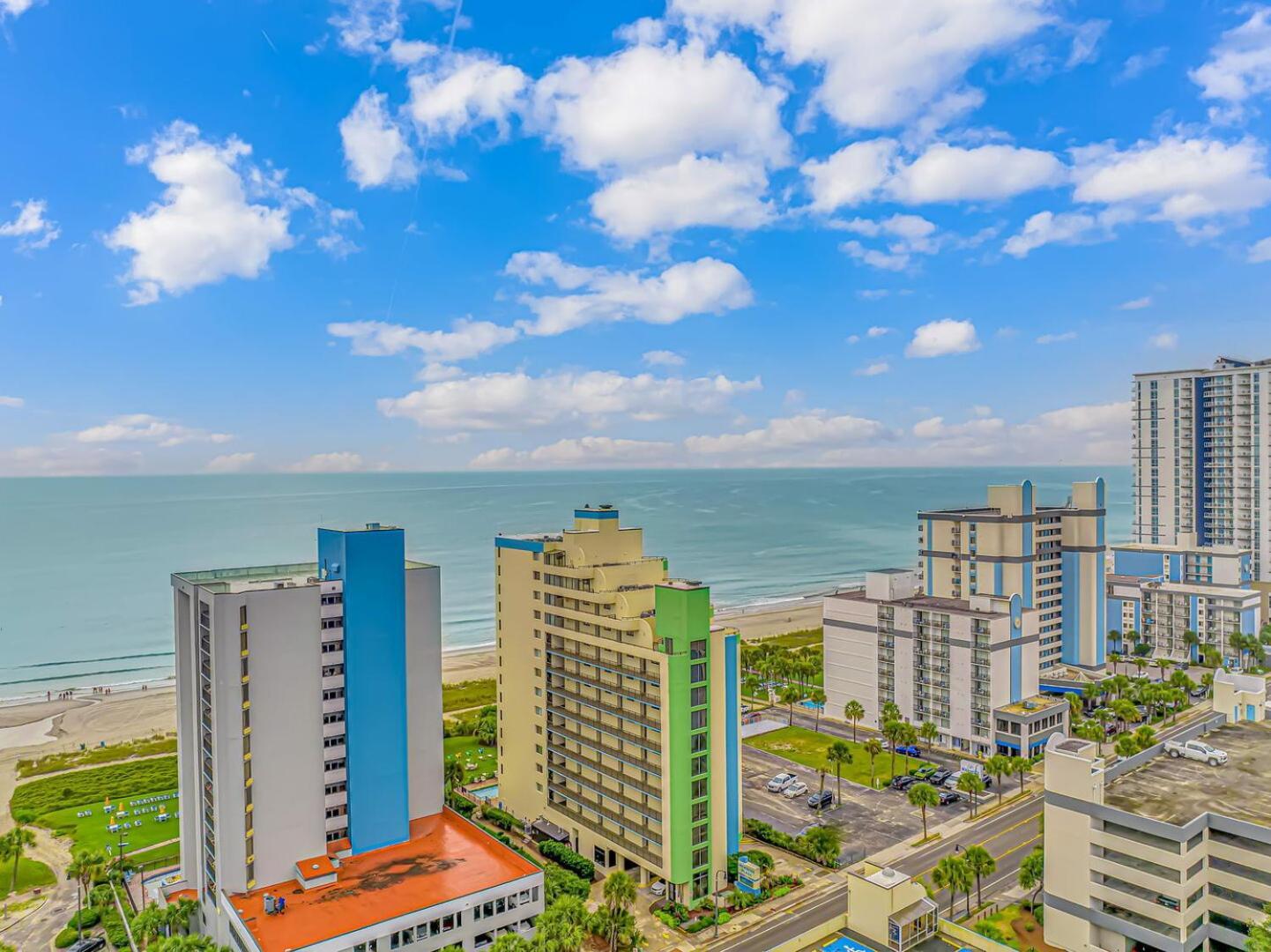 Ocean View Double Suite! Sleeps 4 Meridian Plaza 705 Миртл-Бич Экстерьер фото