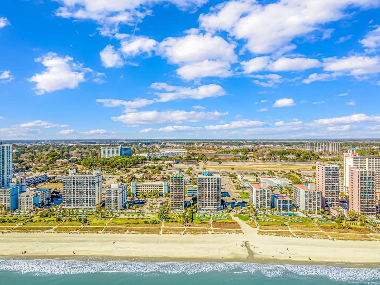 Ocean View Double Suite! Sleeps 4 Meridian Plaza 705 Миртл-Бич Экстерьер фото