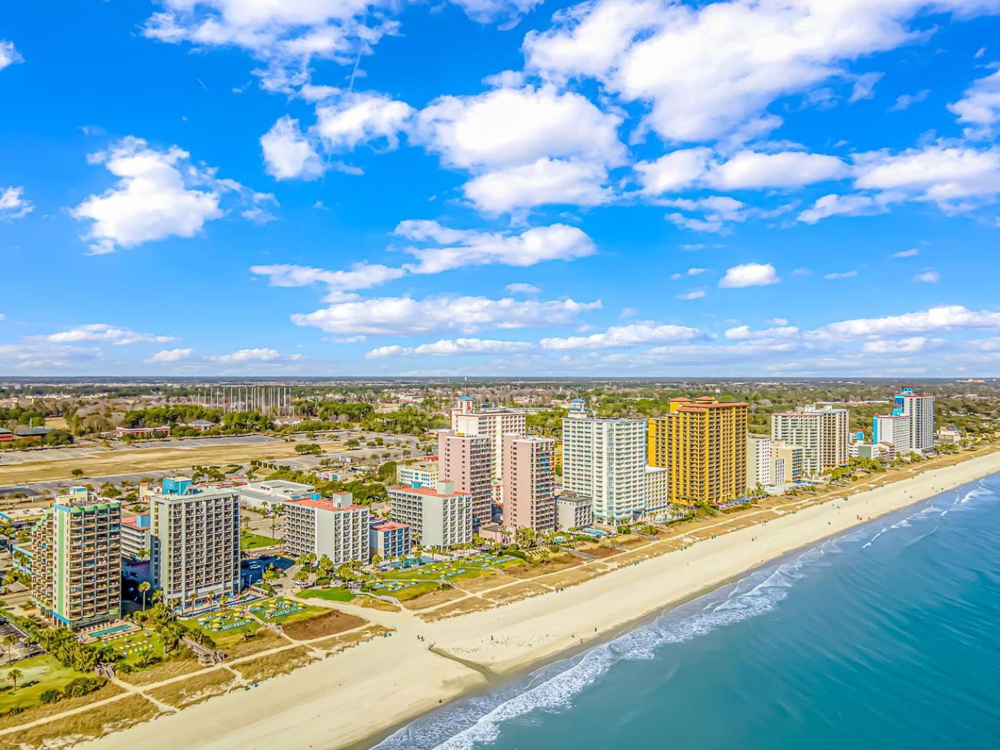 Ocean View Double Suite! Sleeps 4 Meridian Plaza 705 Миртл-Бич Экстерьер фото
