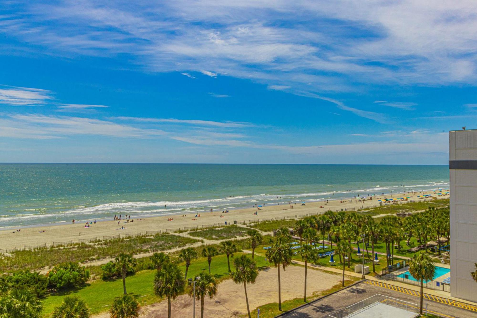 Ocean View Double Suite! Sleeps 4 Meridian Plaza 705 Миртл-Бич Экстерьер фото