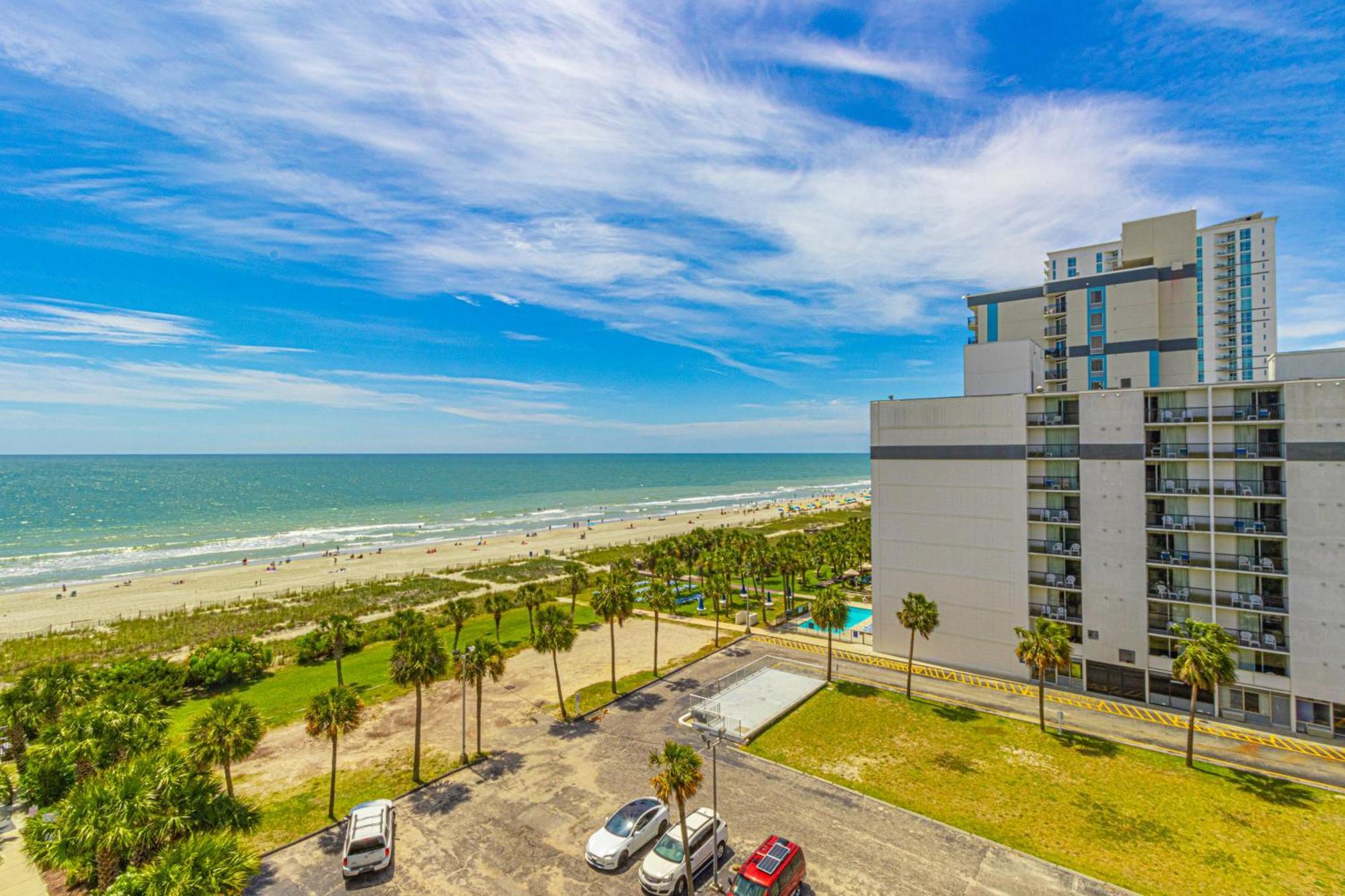 Ocean View Double Suite! Sleeps 4 Meridian Plaza 705 Миртл-Бич Экстерьер фото