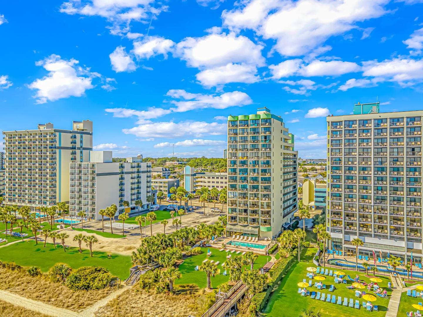 Ocean View Double Suite! Sleeps 4 Meridian Plaza 705 Миртл-Бич Экстерьер фото