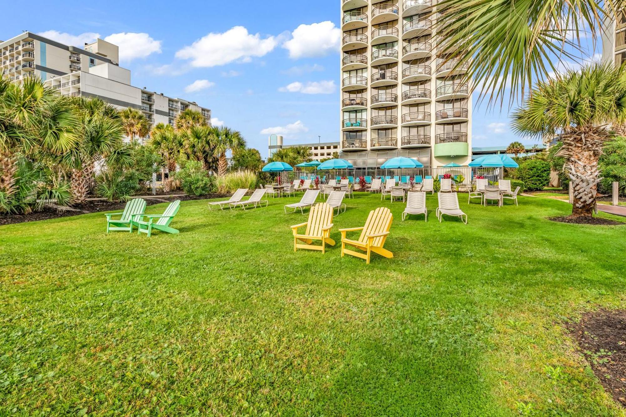 Ocean View Double Suite! Sleeps 4 Meridian Plaza 705 Миртл-Бич Экстерьер фото