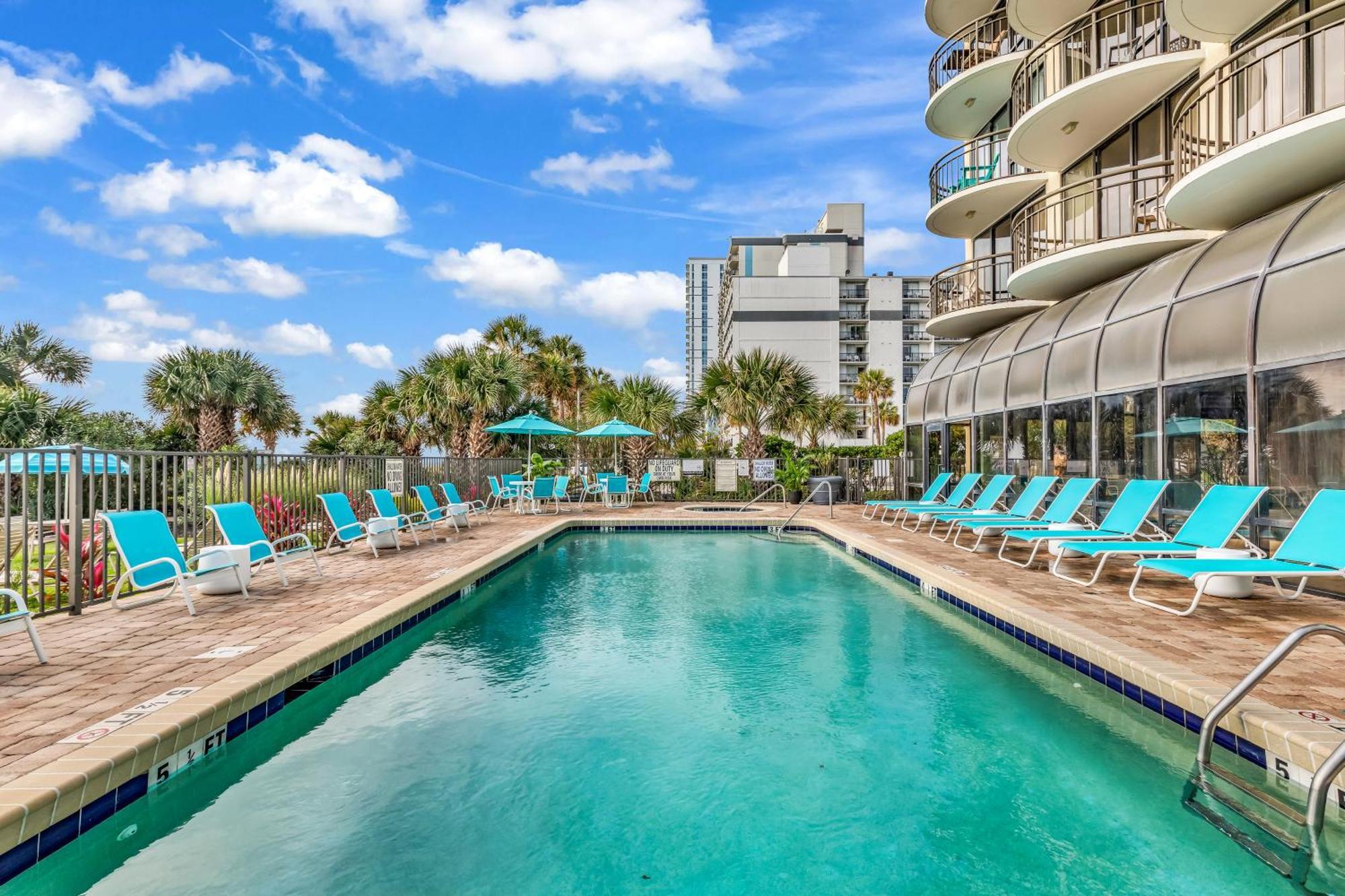 Ocean View Double Suite! Sleeps 4 Meridian Plaza 705 Миртл-Бич Экстерьер фото