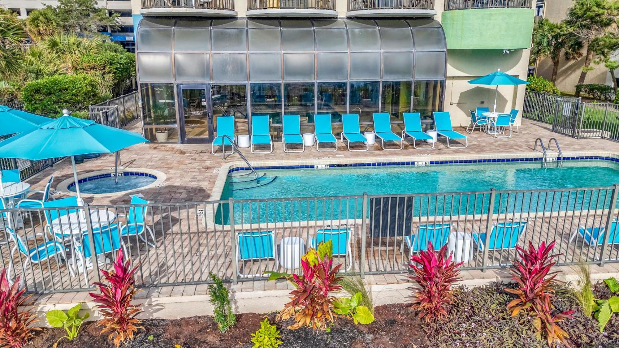 Ocean View Double Suite! Sleeps 4 Meridian Plaza 705 Миртл-Бич Экстерьер фото
