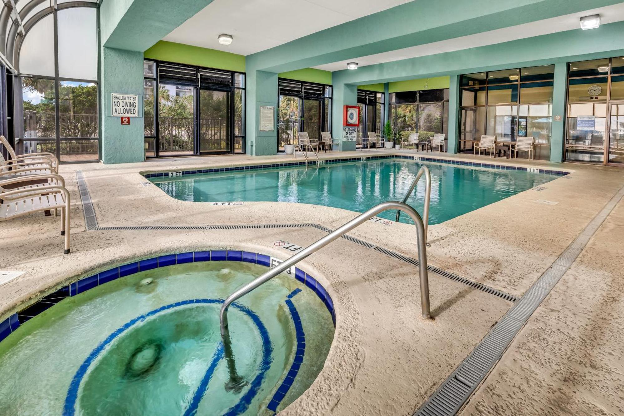 Ocean View Double Suite! Sleeps 4 Meridian Plaza 705 Миртл-Бич Экстерьер фото